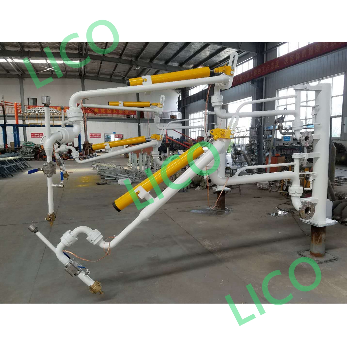 High Quality Truck Bottom Loading Arm With PTFE