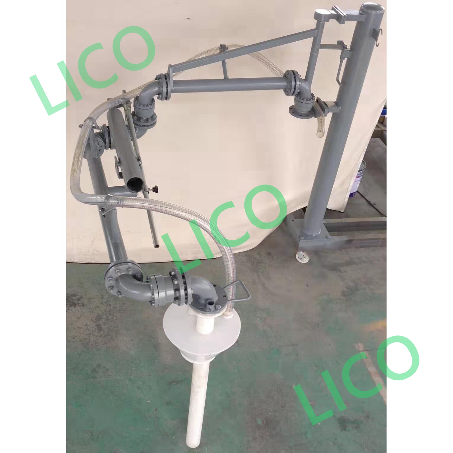 PTFE Lined Loading Arm with PTFE seal cap