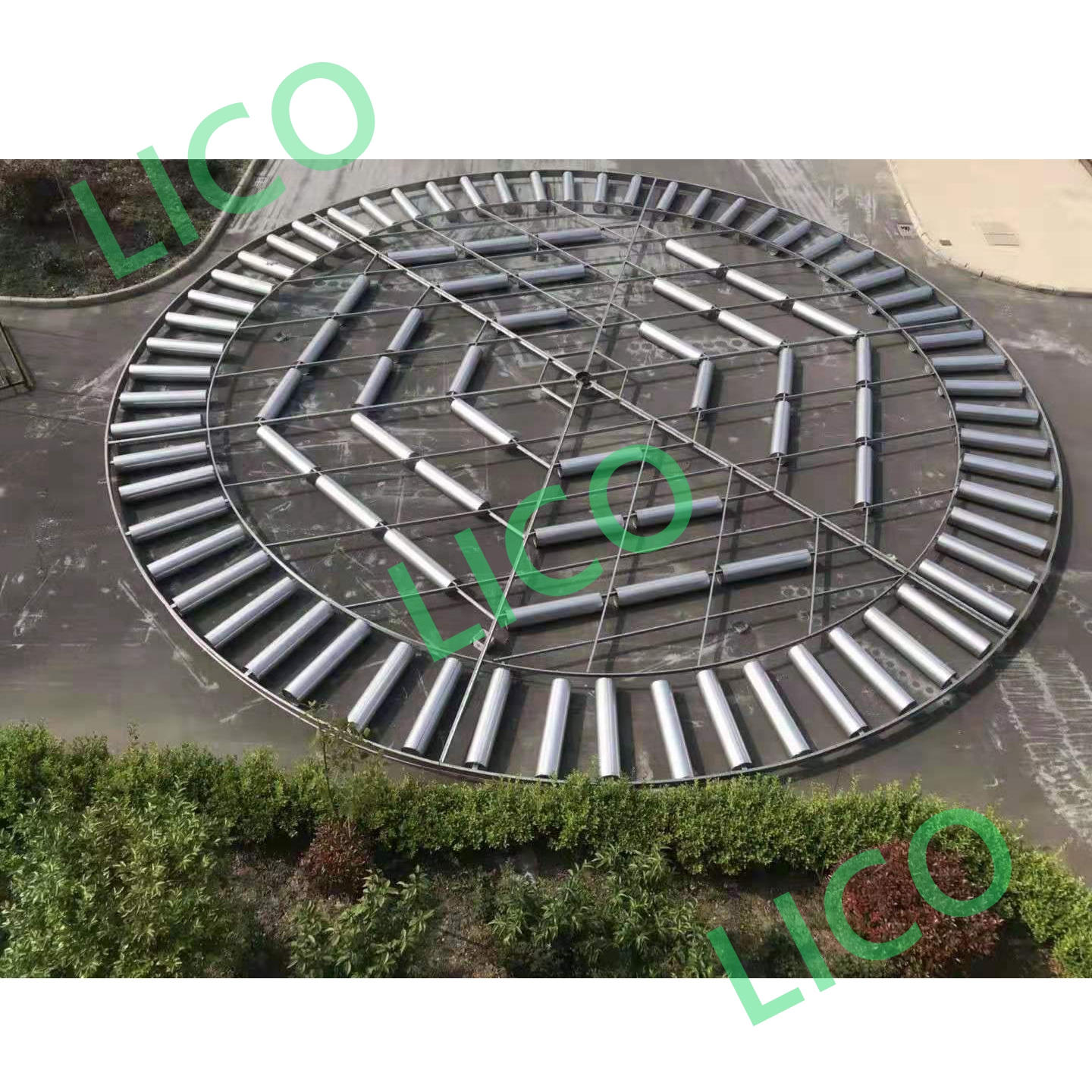 Chemical Storage Hexagon Aluminum Internal Floating Roof